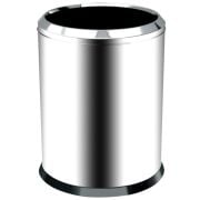58 Lt Çemberli Çöp Kovası Paslanmaz (1 Adet)