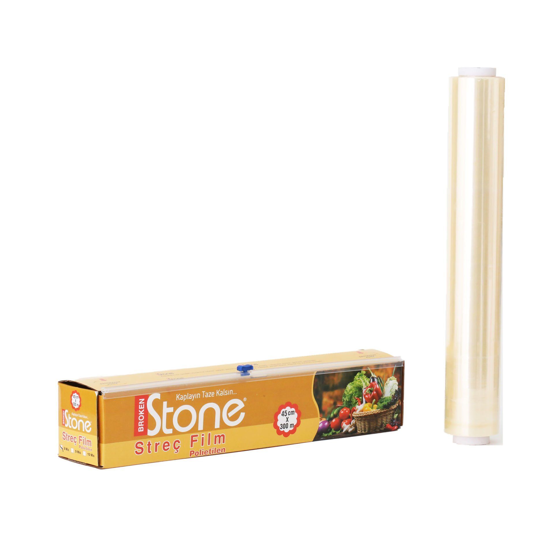 Stone 45 x 300 Mt Streç Film 8 Mic ( 16 Adet )