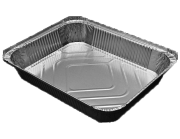 Alüminyum Küçük Tepsi 2500 Gr ( 100 Adet )