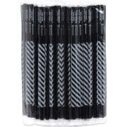 Jelatinli Frozen Pipet Siyah ( 100 Adet )