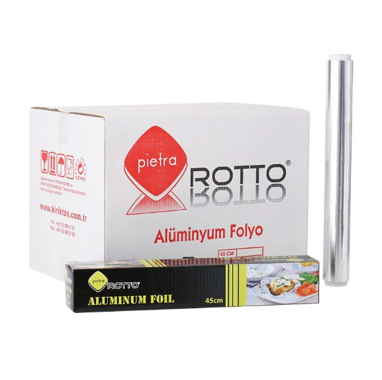 Alüminyum Folyo 45 Cm x 50 Mt (16 Adet )