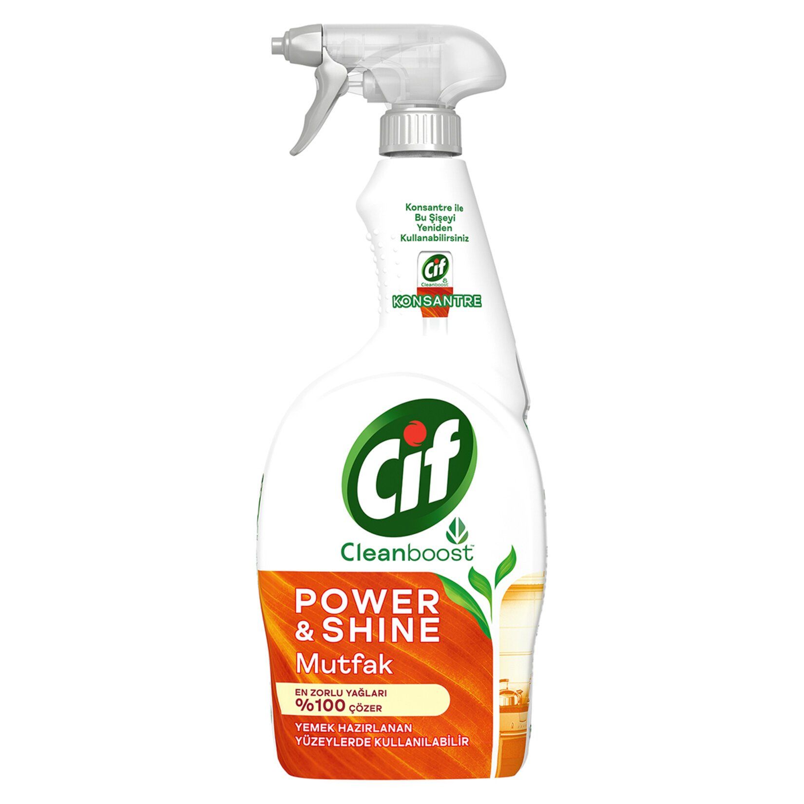Cif Power & Shine Mutfak 750 ml ( 12 Adet )