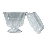 Kristal Ayaklı Kase ( 500 Adet ) Papatya