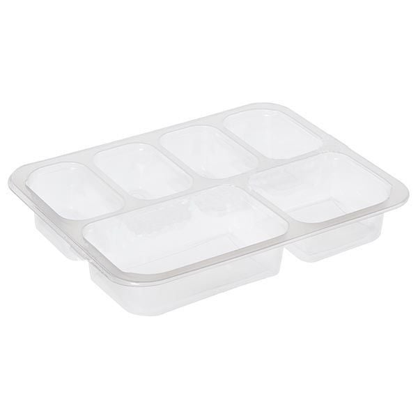 6 Bölmeli Mikrodalga Yemek Kabı (400 Adet )