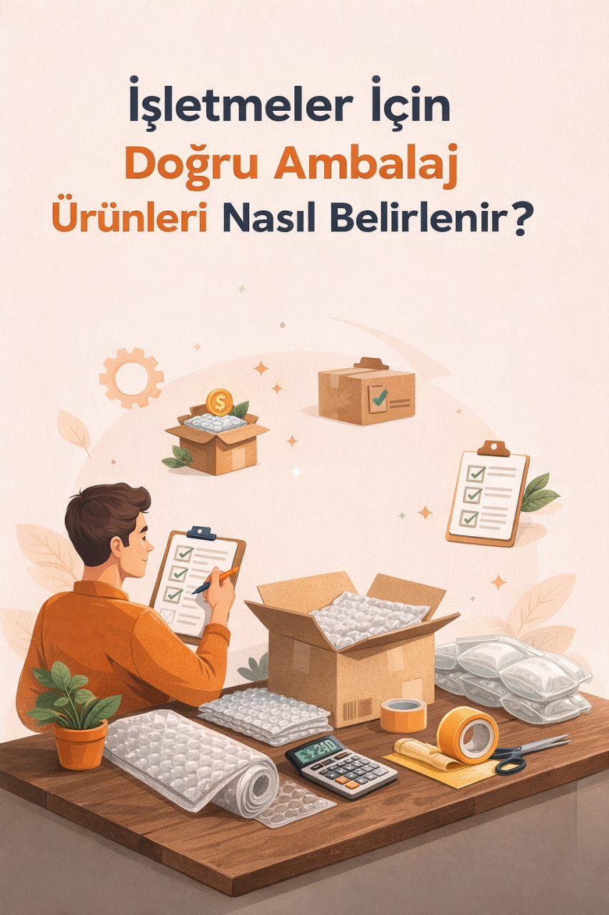 İşletmeler İçin Doğru Ambalaj Ürünleri Nasıl Belirlenir?