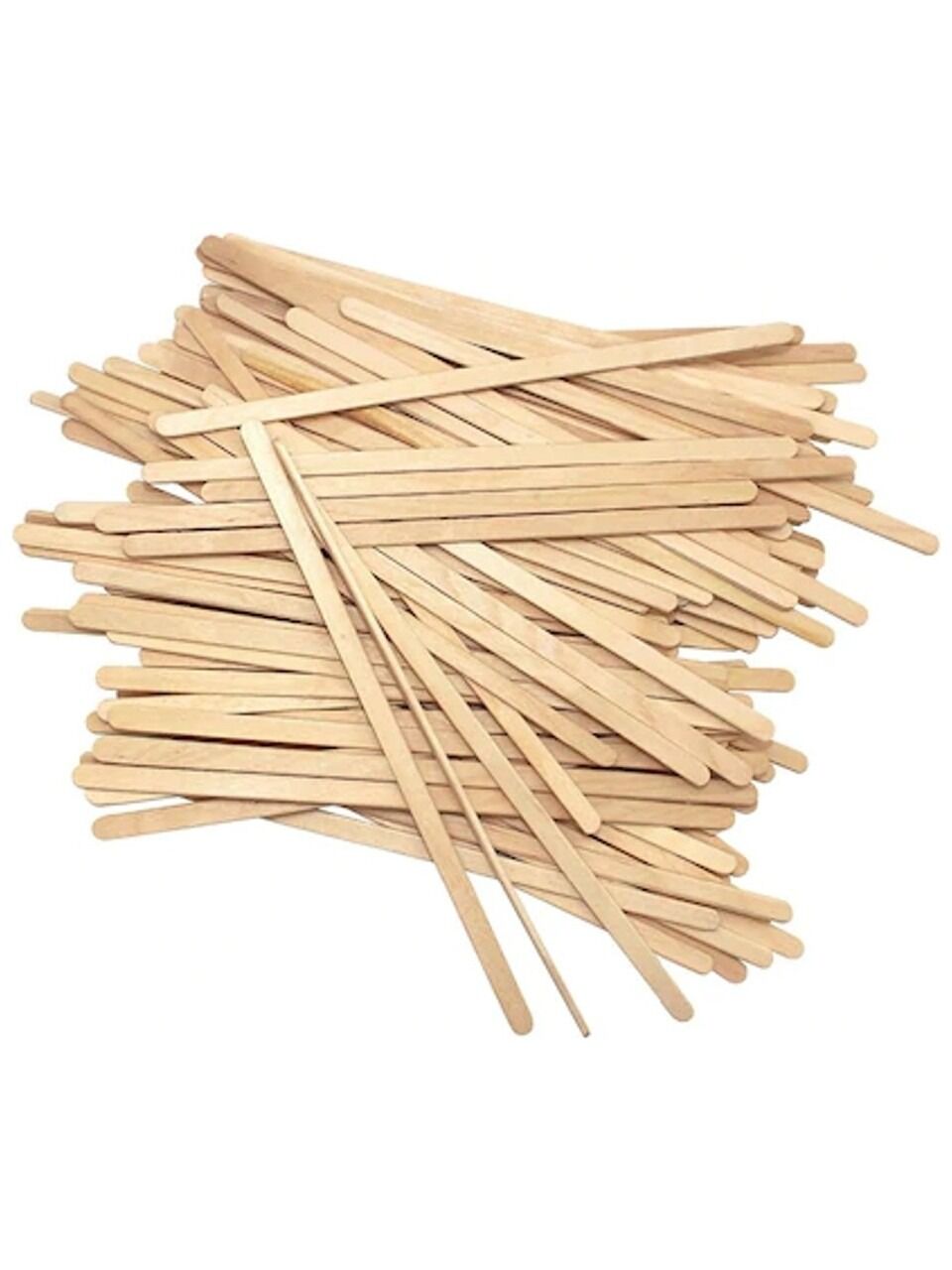 Bambu Tahta Karıştırıcı Poşetli (400 Adet)