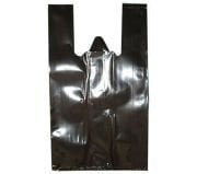 Hışır Atlet Poşet Siyah Orta Boy ( 10 Kg )