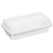 Plastik Dondurma Kabı Beyaz 1000-500 Gr KAPAĞI ( 50 Adet )