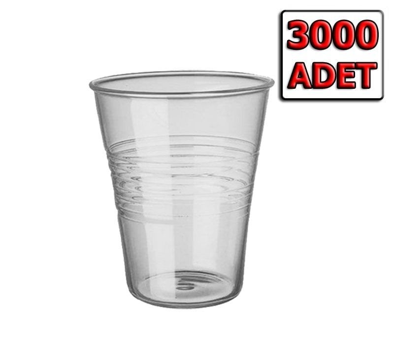 180 cc Plastik Bardak ( 3000 Adet )