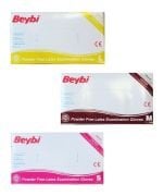 Beybi Lateks Muayene Eldiveni Pudralı 2000 Adet  (20 Kutu)