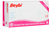 Beybi Pudrasız Lateks Muayene Eldiveni ( S ) 100 Adet
