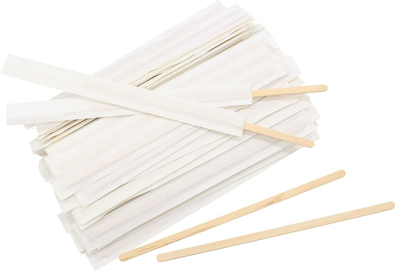 Hijyenik Bambu Tahta Karıştırıcı 11 Cm ( 200 Adet x 20 Kutu )