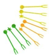 Cips Çatalı Renkli ( 1000'li)