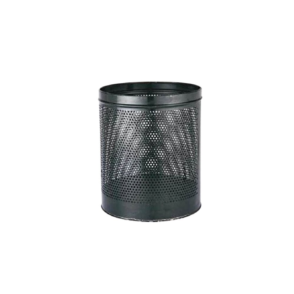 13 Lt Masa Altı Delikli Metal Çöp Kovası ( 4 Adet )