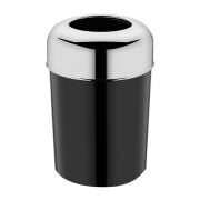 Pota Kapak Çöp Kovası 15 Litre Krom