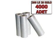 Rulo Hışır Poşet Manav Orta Boy ( 20 Rulo )