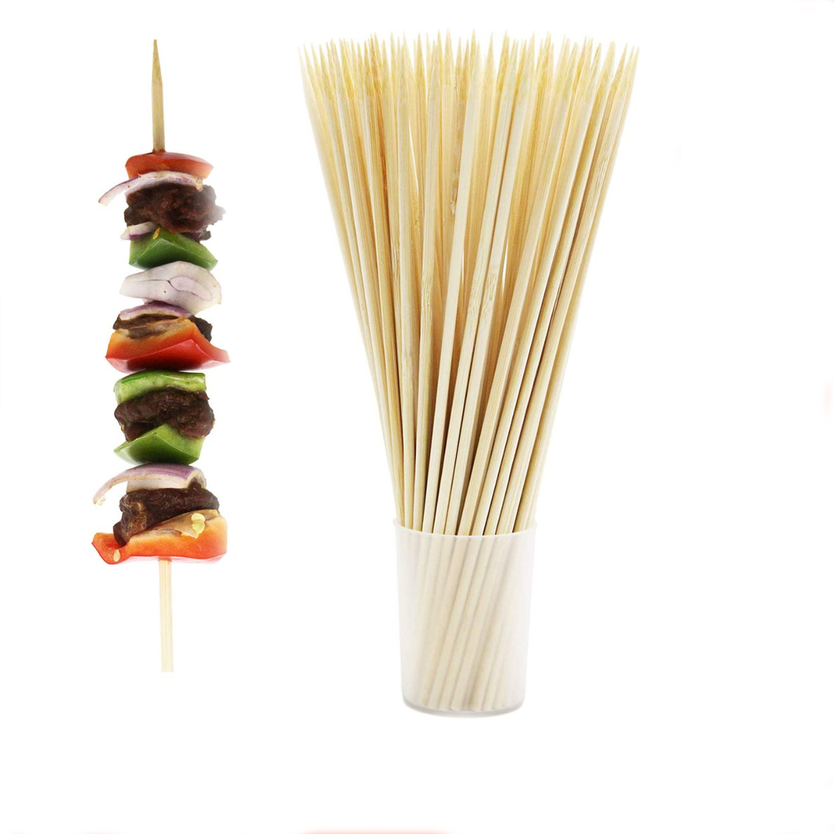 Bambu Çöp Şiş 40 cm 5 mm ( 50 Adet )