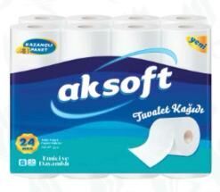 Aksoft Tuvalet Kağıdı 24'lü