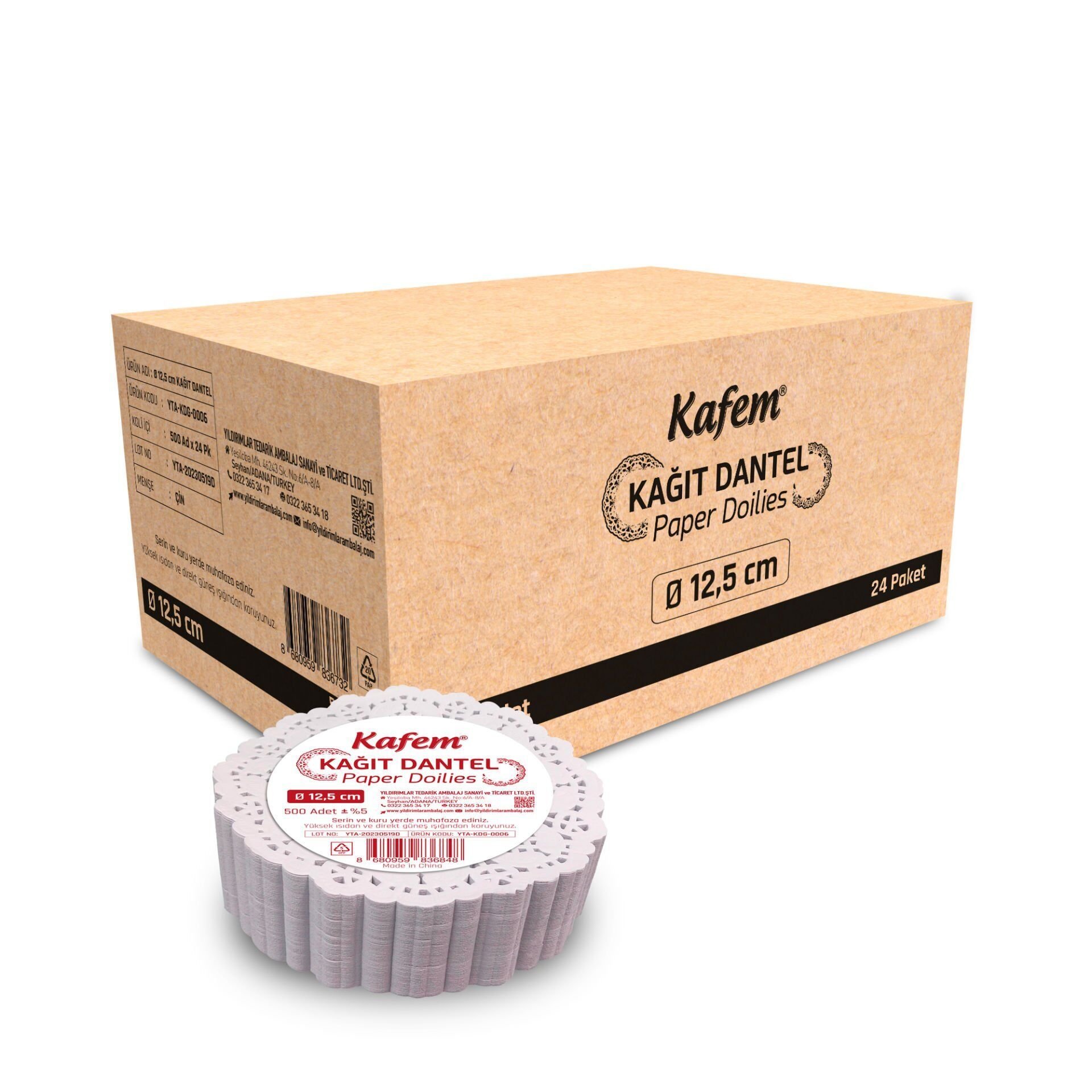 Dantel Kağıt 12 cm ( 24 Paket )