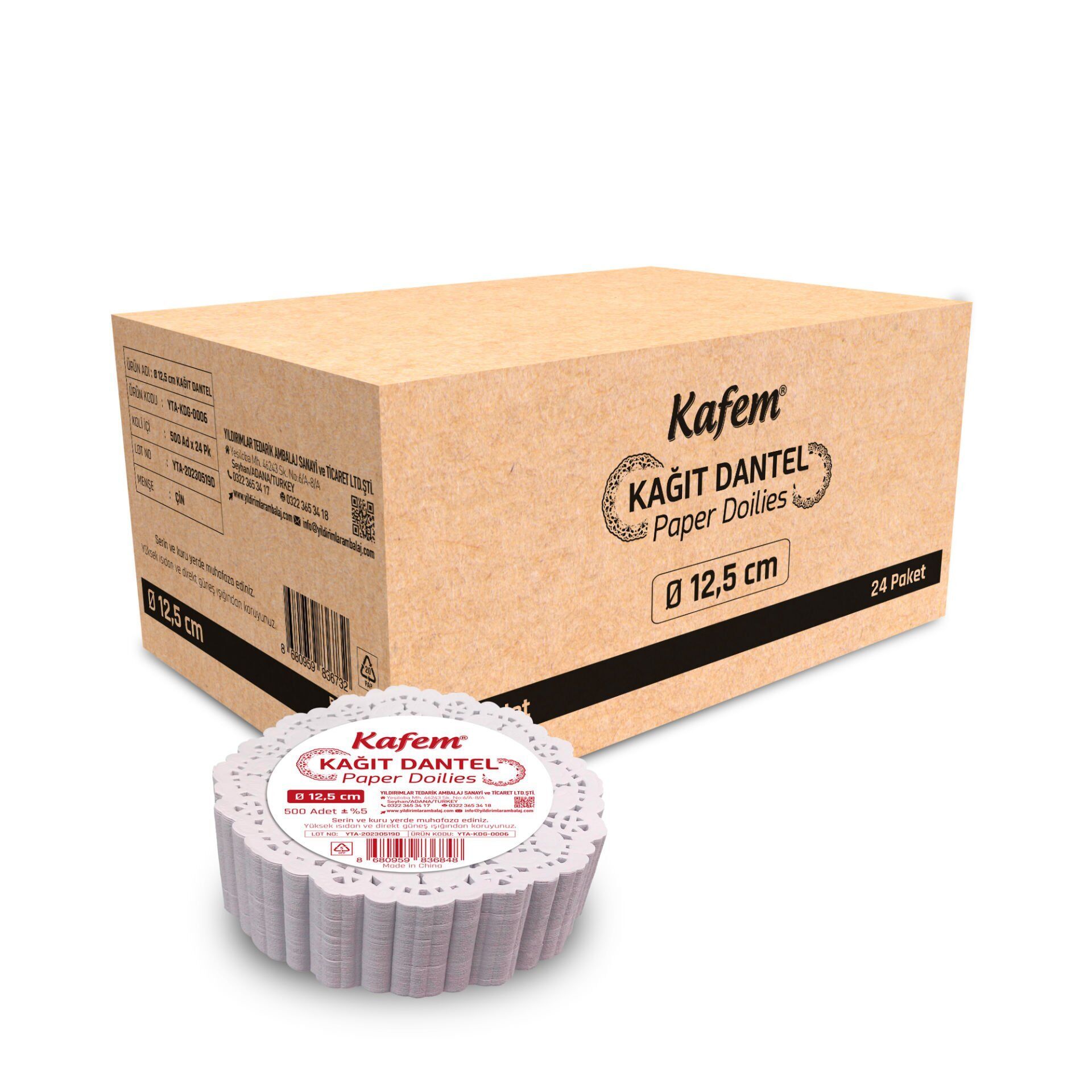 Dantel Kağıt 12 cm ( 24 Paket )
