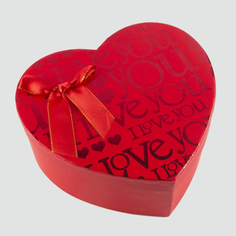 Kalpli Hediye Kutu 3'lü Kırmızı