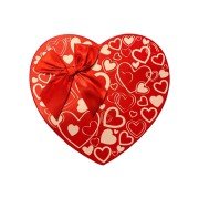 3'lü Kalpli Hediye Kutusu Kırmızı