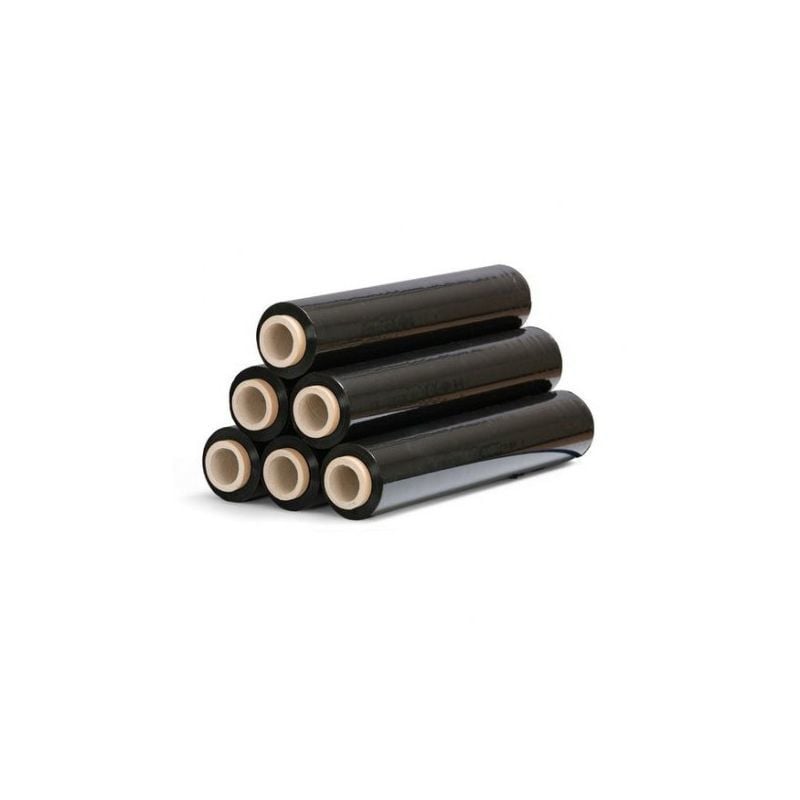 Palet Streç Siyah 23 Mic 2000 Gr ( 1 Adet )