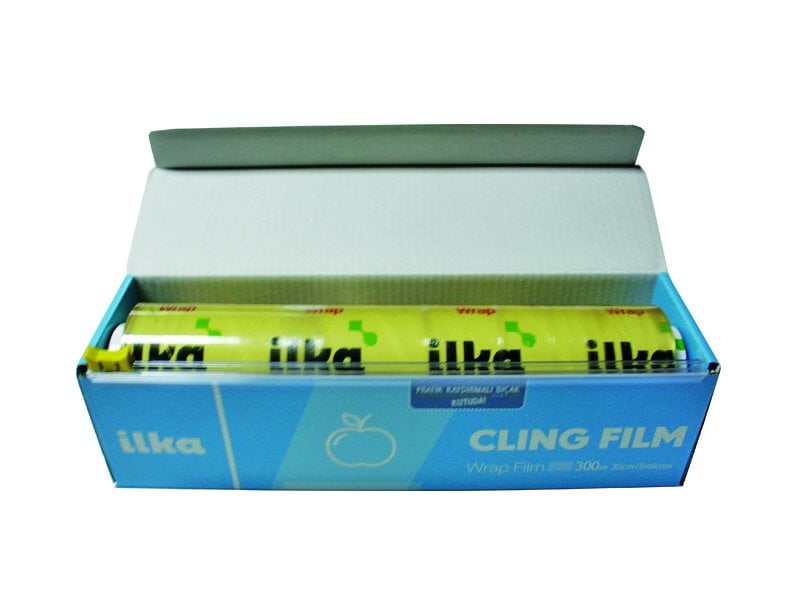 İlka Wrap Streç Film 30 x 300 Mt 8 Mic Kutulu ( 1 Adet )