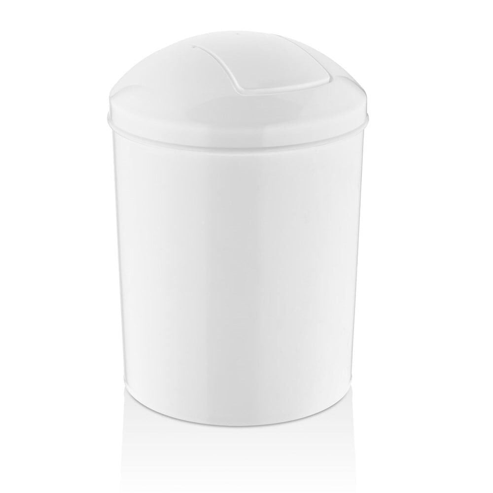 Kelebek Kapak Çöp Kovası 15 Litre Beyaz