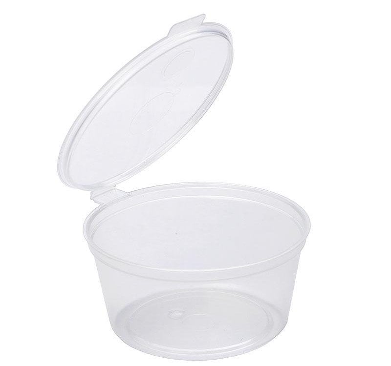 60 cc Kapaklı PP Sos Kabı ( 1000 Adet )