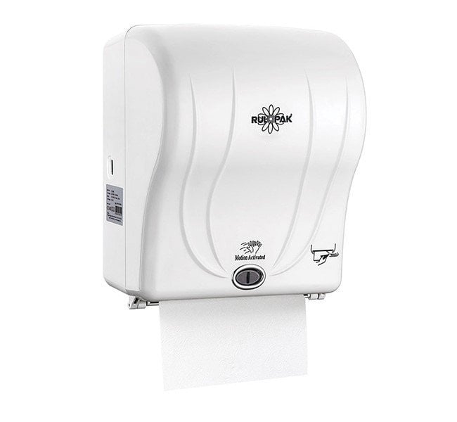 Rulopak Sensörlü Havlu Makinesi 21 cm Beyaz