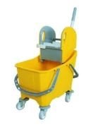 Tek Kovalı Temizlik Arabası ( Plastik )