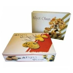 Kuru Pasta - Kurabiye Kutusu 1000 Gr ( 200 Adet )