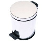 5 Lt Pedallı Çöp Kovası Paslanmaz ( 1 Adet )