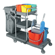 Kat Temizlik Arabası Plastik ( 1 Adet )