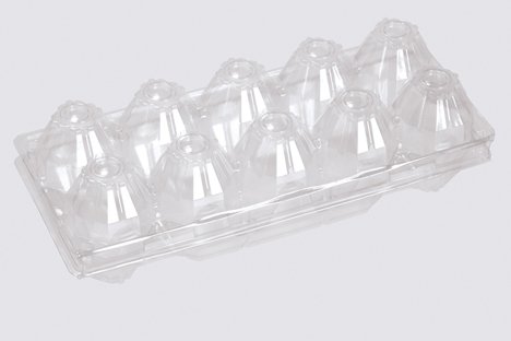 Şeffaf Yumurta Viyolü  10'lu ( 100 Adet )