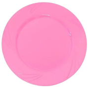 Parti Mika Tabak 23 cm ( 6 Adet ) Pembe