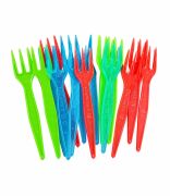 Cips Çatalı Renkli ( (500'lü) x 30 Paket )