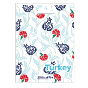 33x45 Çok Renkli Takviyeli Poşet 3 NO( 50 Adet )