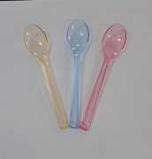 Plastik Dondurma Kaşığı Renkli ( 3900 Adet )