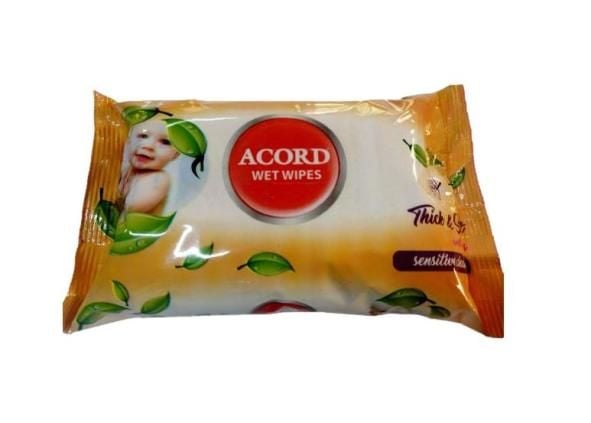 Acord Islak Havlu ( 64'lü 1 Paket )