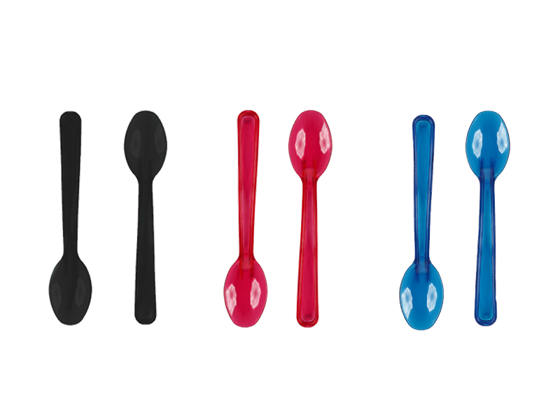 Plastik Dondurma Kaşığı Dalgalı ( 50 Adet )