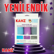 Mikrofiber Sihirli Bez 3'lü Kartela 40x60 Cm