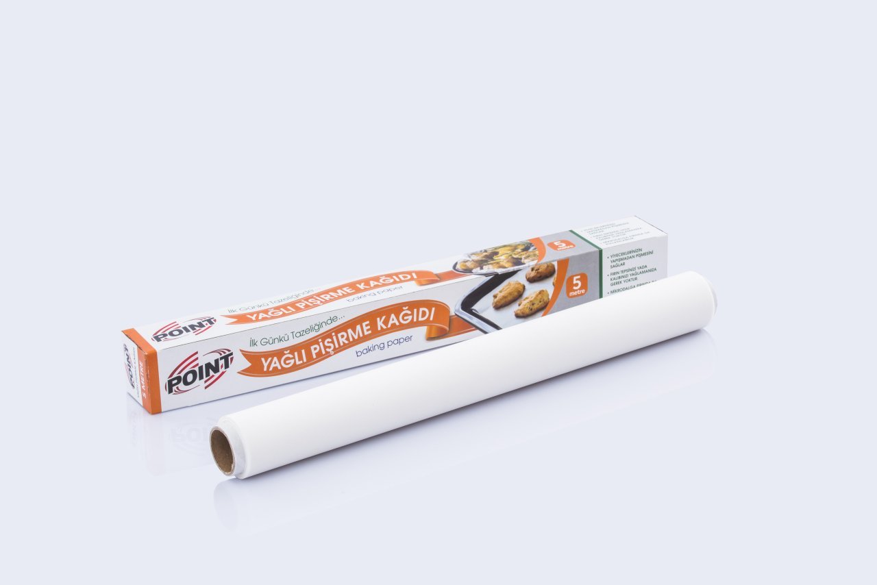 Yağlı Pişirme Kağıdı 5 mt ( 48 Kutu )