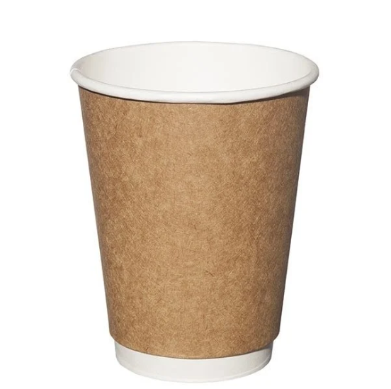 Kraft Double Wall Karton Bardak 14 oz (25'li)
