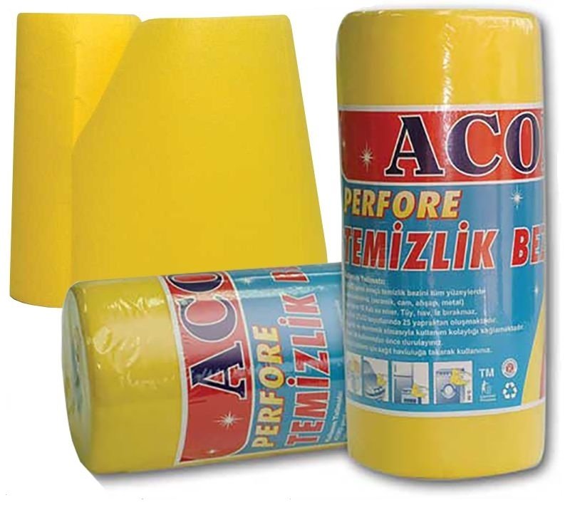Acord Temizlik Bezi Perforeli 33x27 cm ( 20 Yapraklı - 15 Rulo )