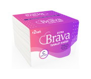 Yeni Nesil Extra C Katlama Tuvalet Kağıdı 250 Yaprak