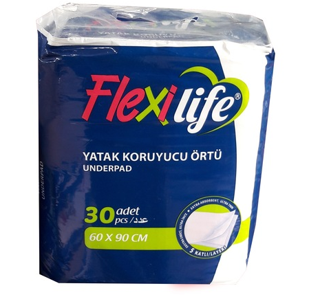 Yatak Koruyucu Örtü 60X90 cm ( 30 Adet )