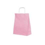 Büküm Saplı Kağıt Çanta Renkli 32x40x12 cm ( 100 Adet )