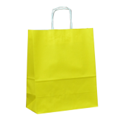 Büküm Saplı Kağıt Çanta Renkli 32x40x12 cm ( 100 Adet )